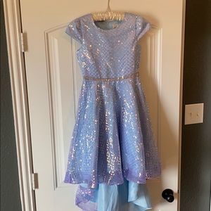Girls Hi-Low Dressy Dress